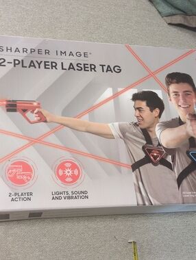 Sharper Image 2-Player Laser Tag Set in Red and Blue